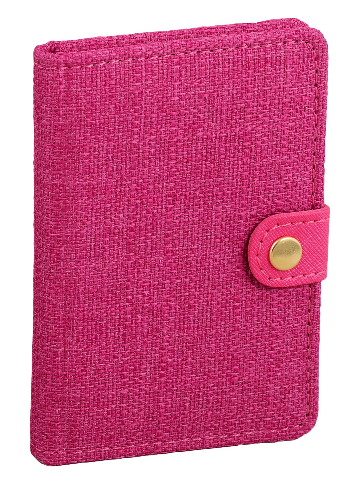 Алфавитная книга на кнопке Lezar А7+, 64 листа, розовая