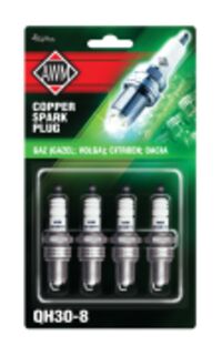 QH3O-8 AWM свечи зажигания (медь,4 шт.) блистер. упаковка