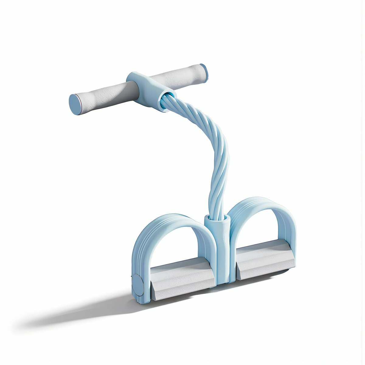 Тренажер для ног и пресса многофункциональный 6 трубчатый эластичный фитнес прибор для дома йога растяжка для похудения тела