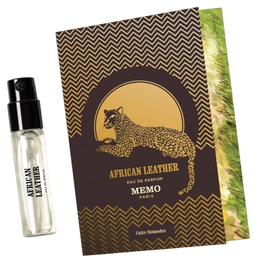 Парфюмерная вода Memo African Leather мини 1.5 / Пробник яркого аромата Мемо Африкан Лезе / Сэмпл парфюма