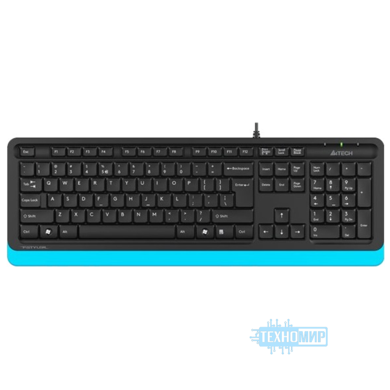 Клавиатура A4Tech Fstyler FK10 Черный/серый