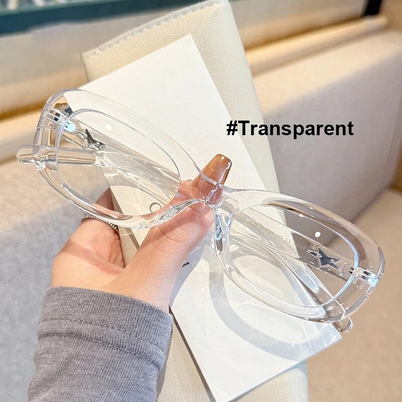 UVLAIK Оправа для очков "Кошачий глаз" TR90 transparent