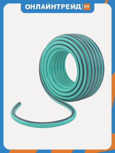 Изображение товара Шланг Palisad 4 слойный поливочный 1/2" 50 м Мята LUXE 67663