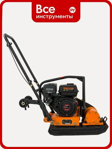 Изображение товара Виброплита 6.5 л. с. Gigant BVP80-L200, 30 см, стальная конструкция с бензиновым двигателем и виброгасящим ковриком