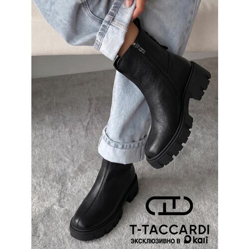 фото Ботильоны t.taccardi осень-зима 2026, размер 39 р. - 25 см, черный