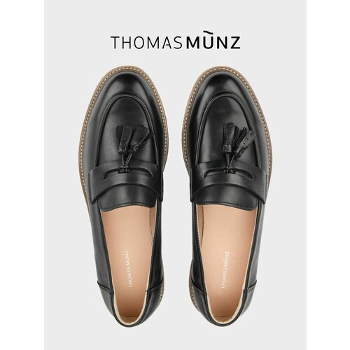 фото Лоферы thomas munz, размер 38, черный