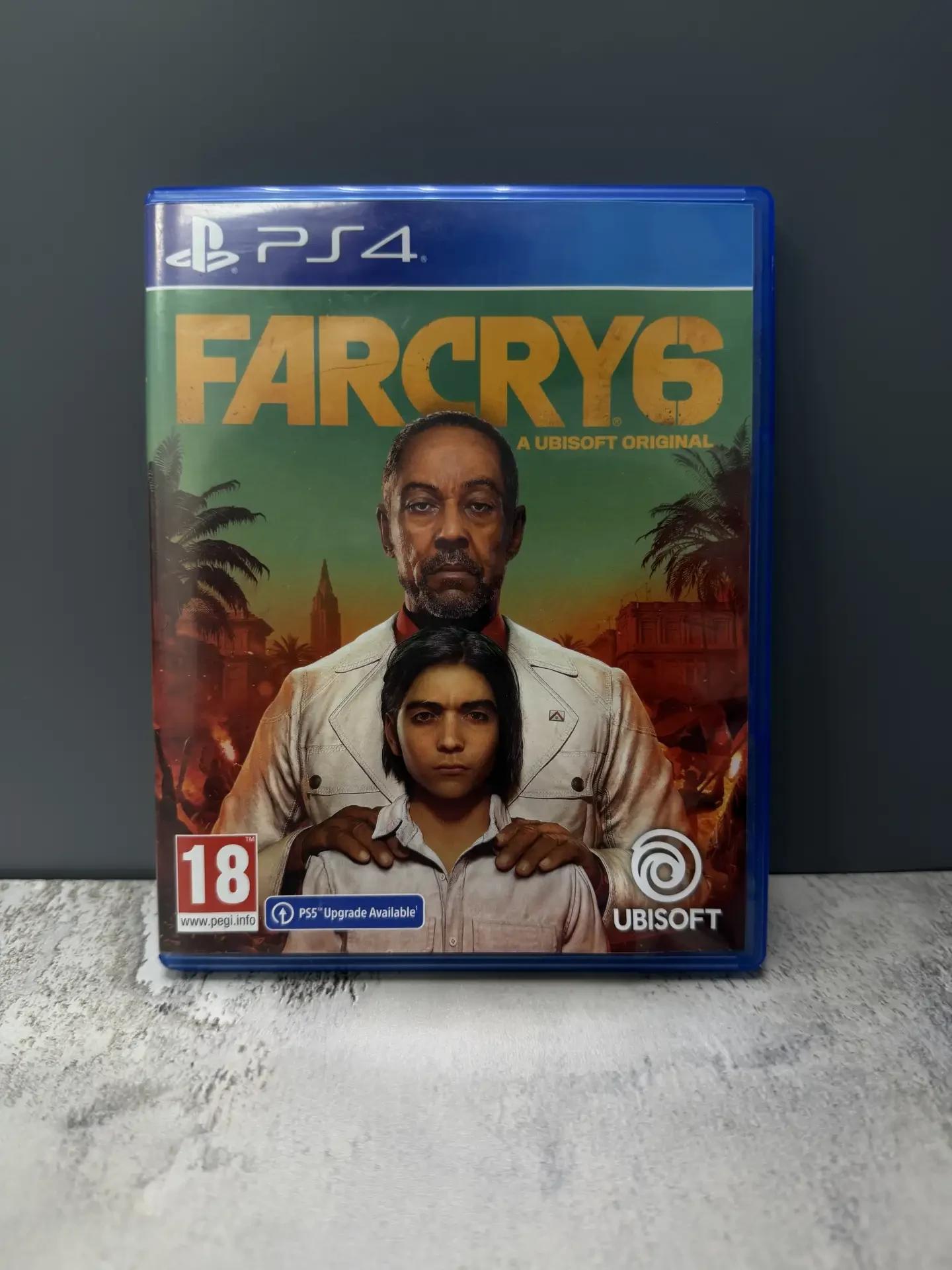 Диск FarCry 6 на PS4