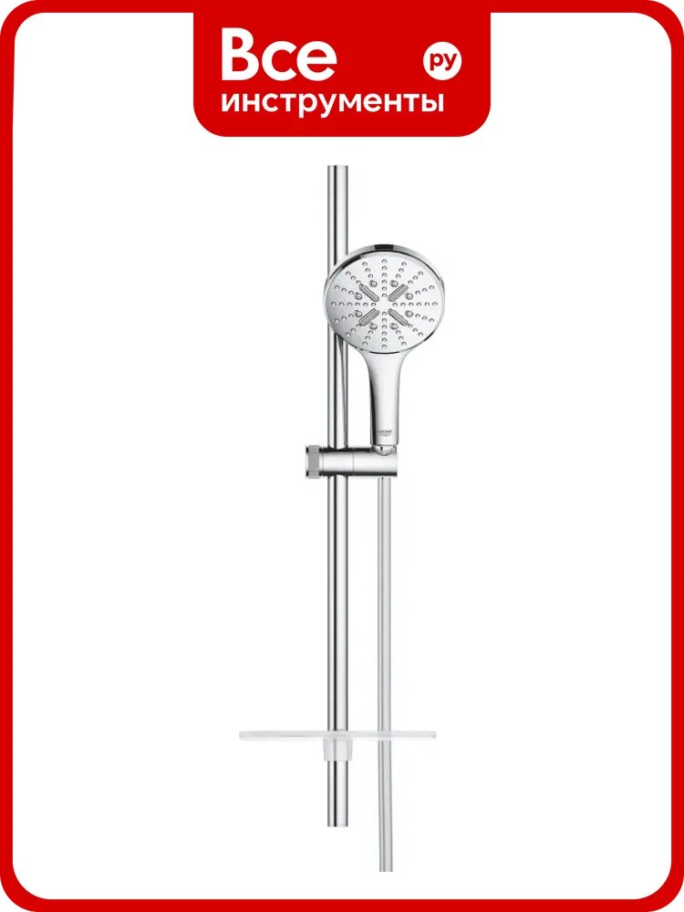 Душевой гарнитур Grohe RainShower SmartActive 130, хром 26575000