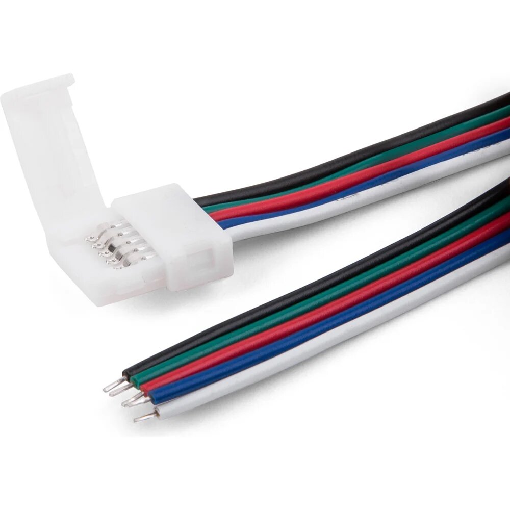 Коннектор Elektrostandard для лент 5050+5050, 24V, 60Led, 14.4W, IP20 RGBW гибкий односторонний (10pkt) a053705 — фото 1