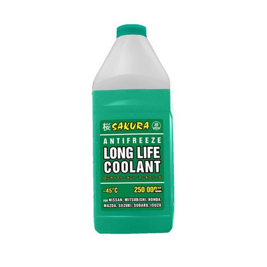 Антифриз Sakura Long Life Coolant зеленый -45 С 1 кг