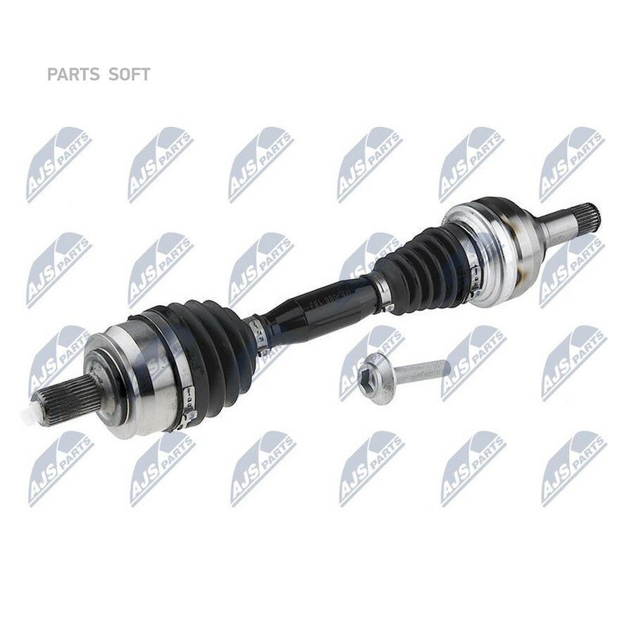 Полуось MERCEDES W176 A180CDI 15-, W242/W246 B180CDI 15-, GLA180/GLA200/GLA250 W156 13- /ATM, перед, Л от официального дистрибьютора, NTY, артикул NPWME066