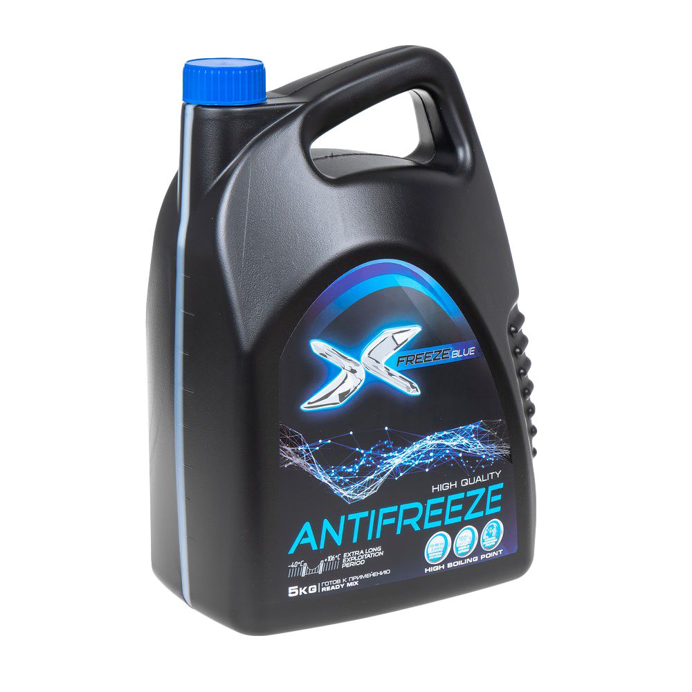Антифриз X-FREEZE Antifreeze Blue G11 готовый -40C синий 5 кг 430206066