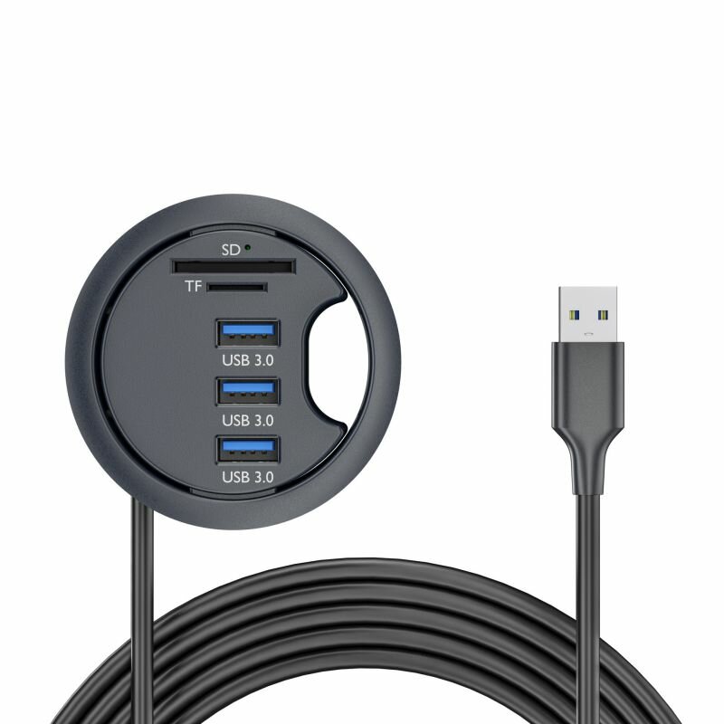 Совместимо с мобильными телефонами Huawei и Apple компьютерами адаптером USB TypeC на 4 порта 30 USBнакопителями