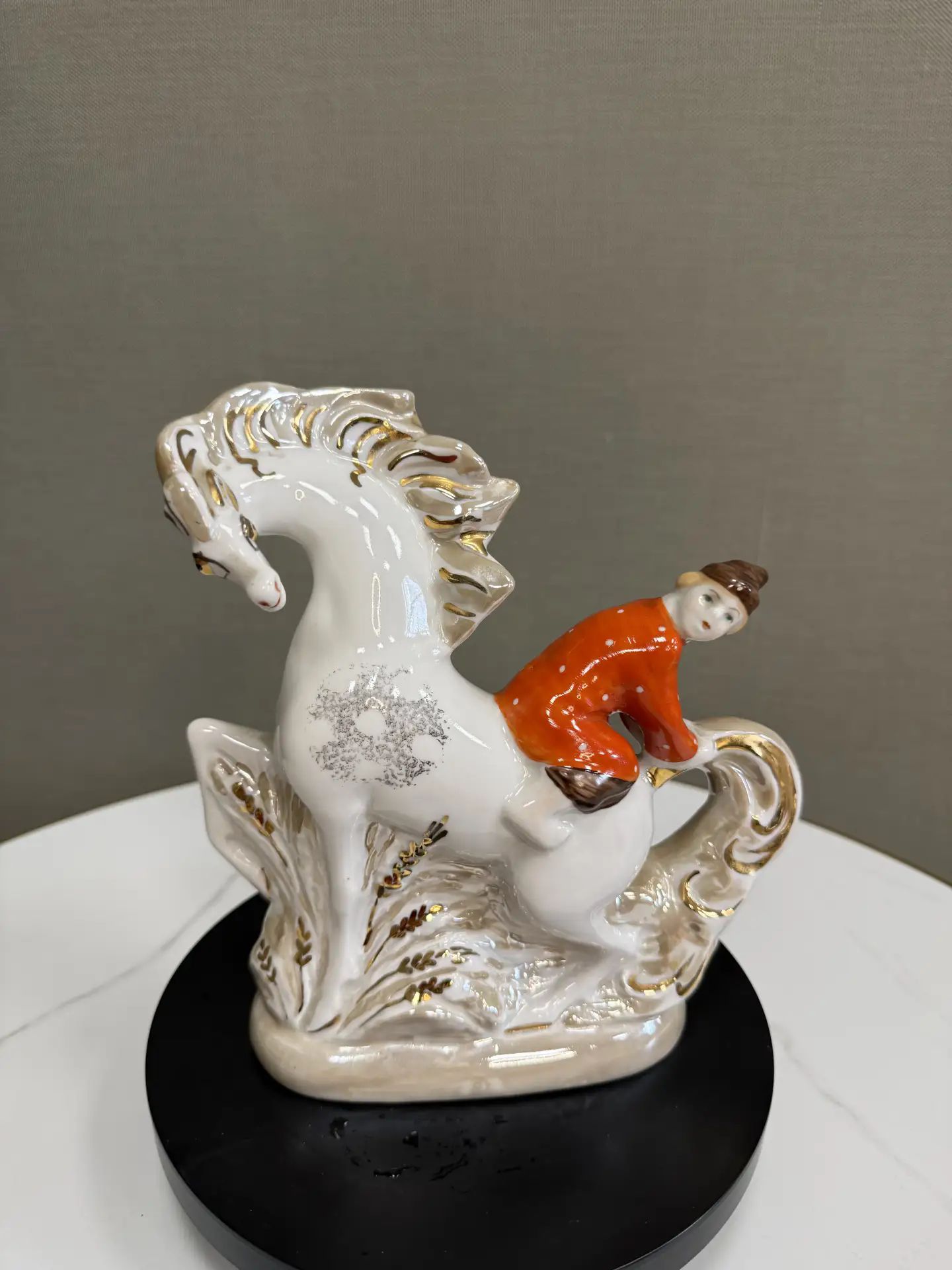 Статуэтка фарфоровая "Конек-горбунок", Дулево, Россия, 1995 г.
