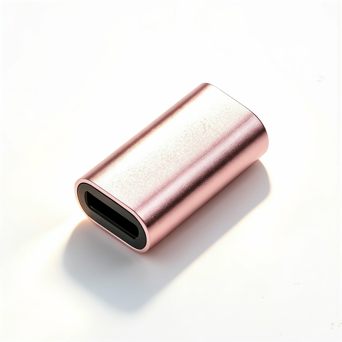 Адаптер для смартфона преобразования разъема микро USB в USB-C поддержка зарядки передача данных функция OTG черный цвет, Адаптер Micro USB женский → USB-C мужской, розово-золотой, поддержка зарядки