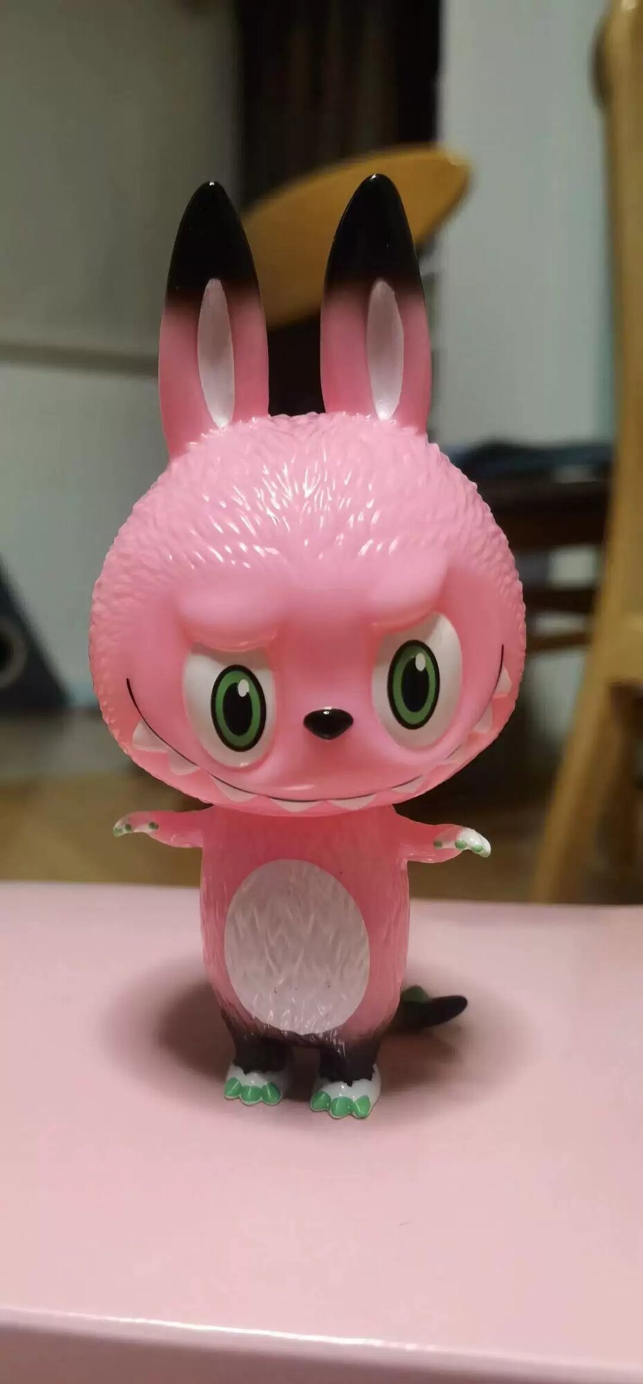 Официальная фигурка POPMART Labubu Mini Zimomo Series 3 в версии малого скрытого розового - коллекционная мини-фигурка