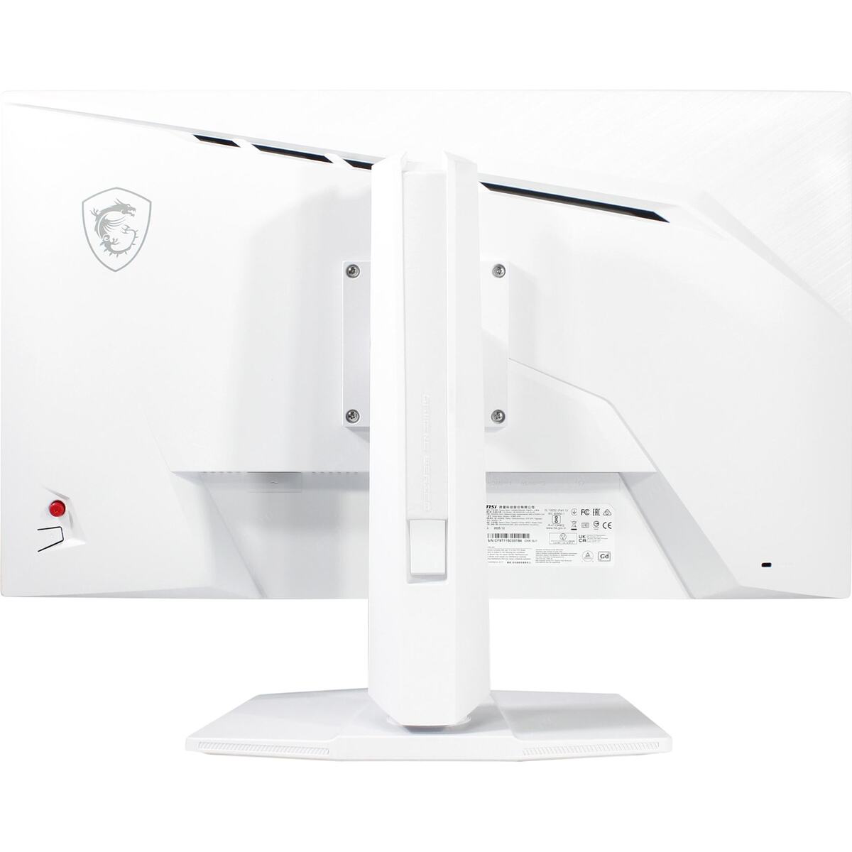 27" ЖК монитор MSI MAG 274QRFW E20 White с поворотом экрана (LCD, 2560x1440, HDMI, DP) — фото 1