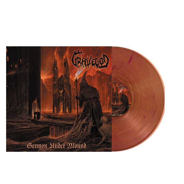 GRAVEGOD - Sermon Under Mound, виниловая пластинка (цветная), SoundAge Prod, Brutal Death Metal, Россия