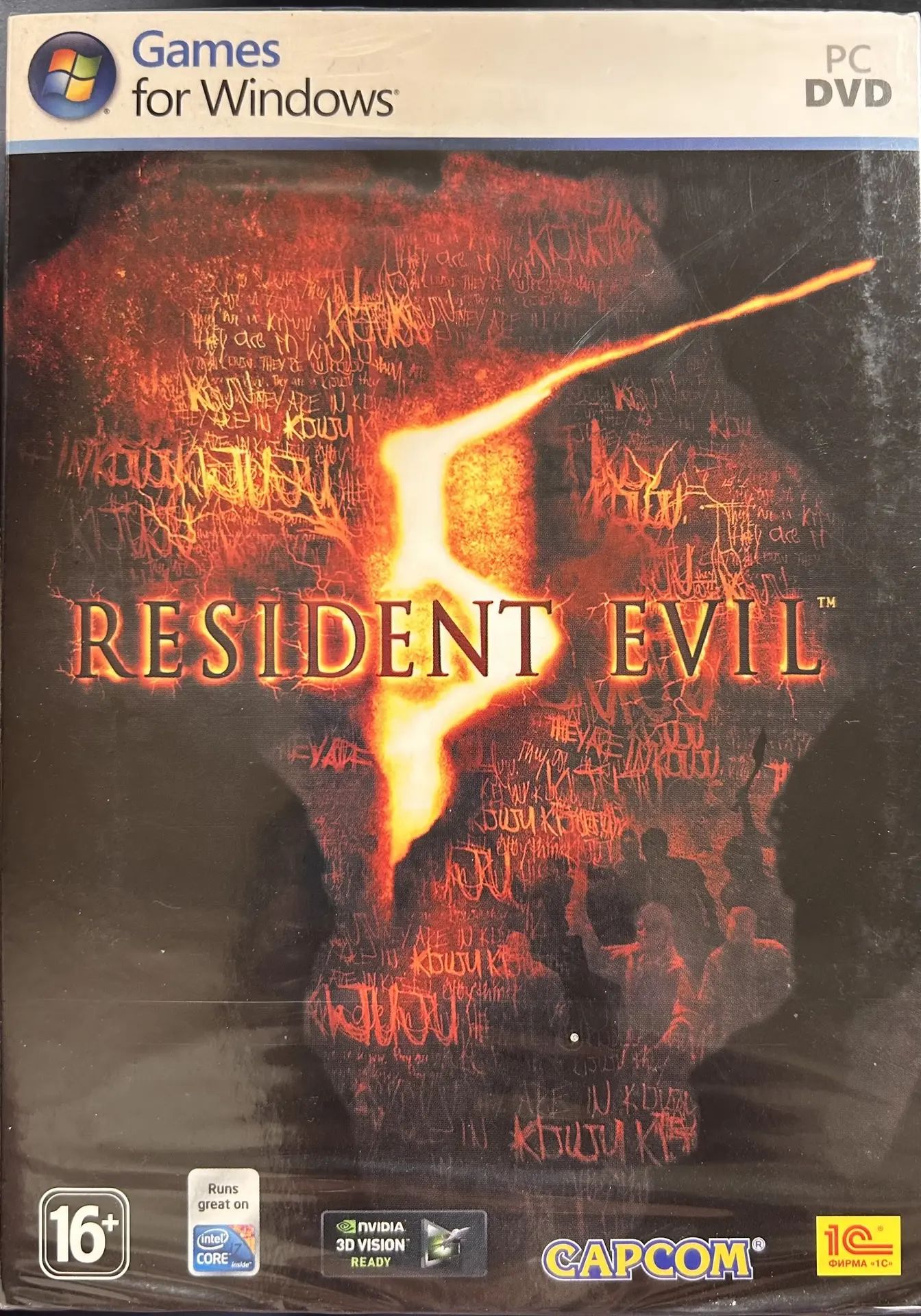 Игра для ПК Resident Evil 5 DVD-BOX (русская версия, 1С-Софтклаб)