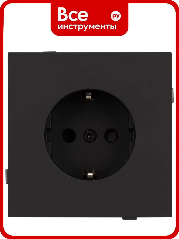 Механизм электрической розетки Arlight SCT-TENDO-MEU1-SFPL-BK 1шт 054638
