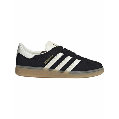 фото Кеды adidas muenchen w, полнота f (eu)/ на среднюю стопу, размер 10.5, черный