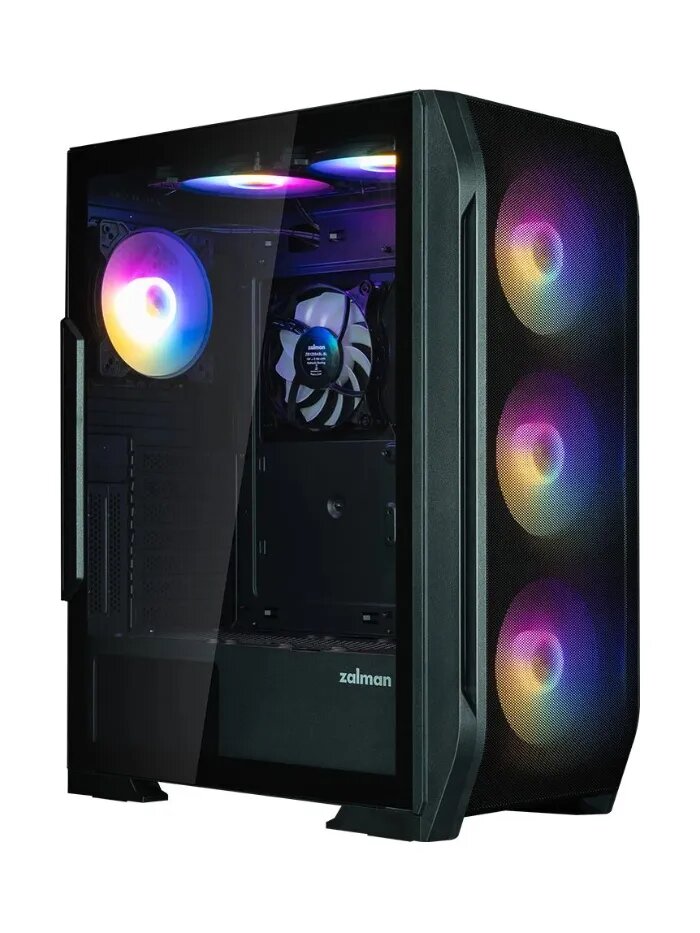 Корпус для ПК Zalman N7 PLUS V2 черный, Mid Tower без блока питания
