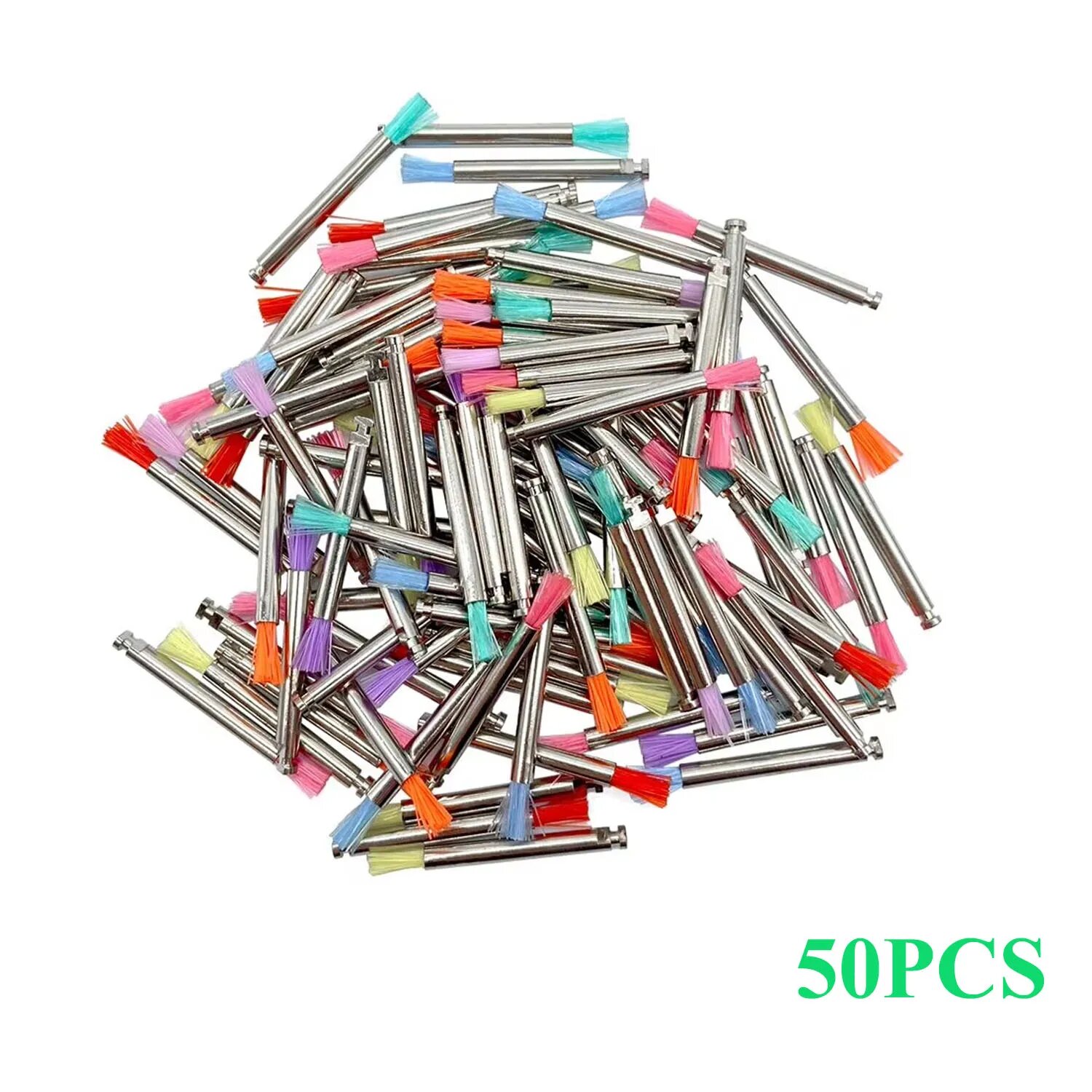 Стоматологические щетки Prophy Brush Micro RA Color Prophylaxis, 50 шт, well ck