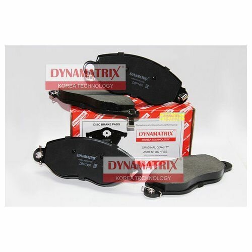 Комплект передних тормозных колодок Dynamatrix-Korea DBP1461 для Ford TRANSIT