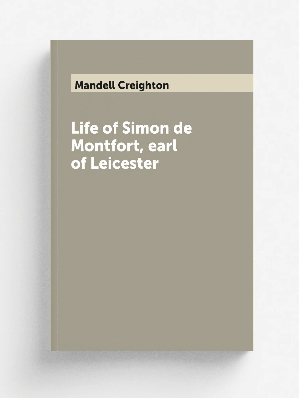 Life of Simon de Montfort, earl of Leicester