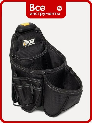 Изображение товара Поясная модульная сумка на клипсе КВТ СМ-01 серия Quick-Lock 83135, 610 г, резиновая, водонепроницаемая