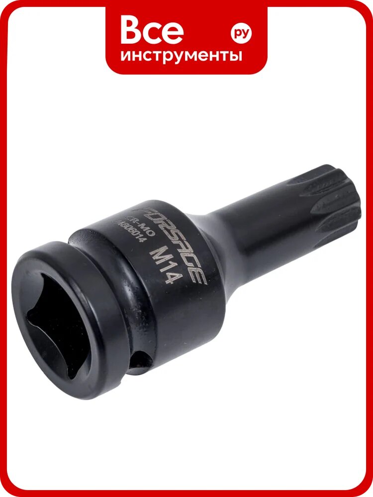 Головка-бита ударная SPLINE (M14; 1/2") Forsage 48004 F-24806014, товара