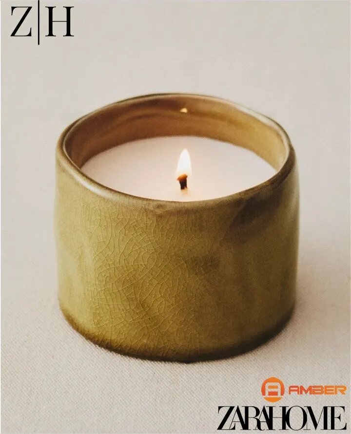 ZARA HOME Свеча ароматическая "FLORAL BEYOND 150G" 6.5 см х 8 см 1 шт