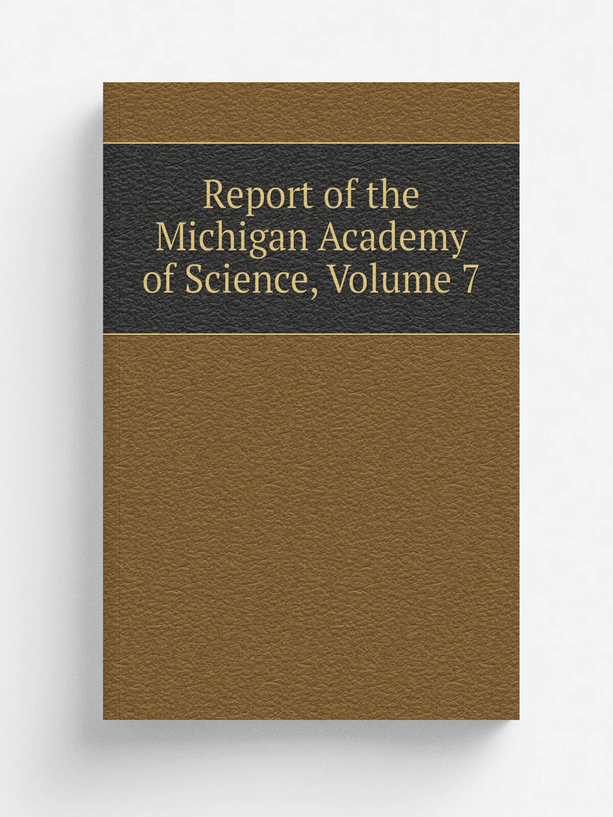 Report of the Michigan Academy of Science, Volume 7