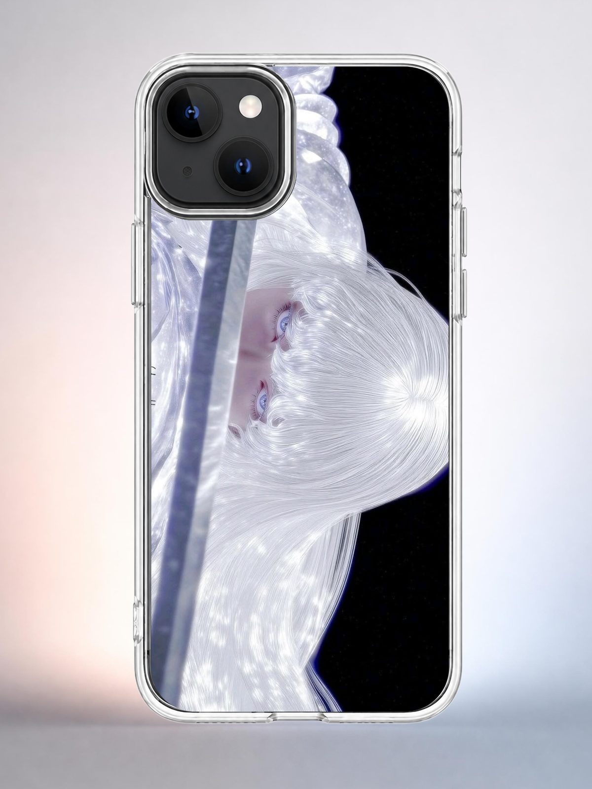 Чехол iphone 12 Девушка в Y2K Indie Sleaze