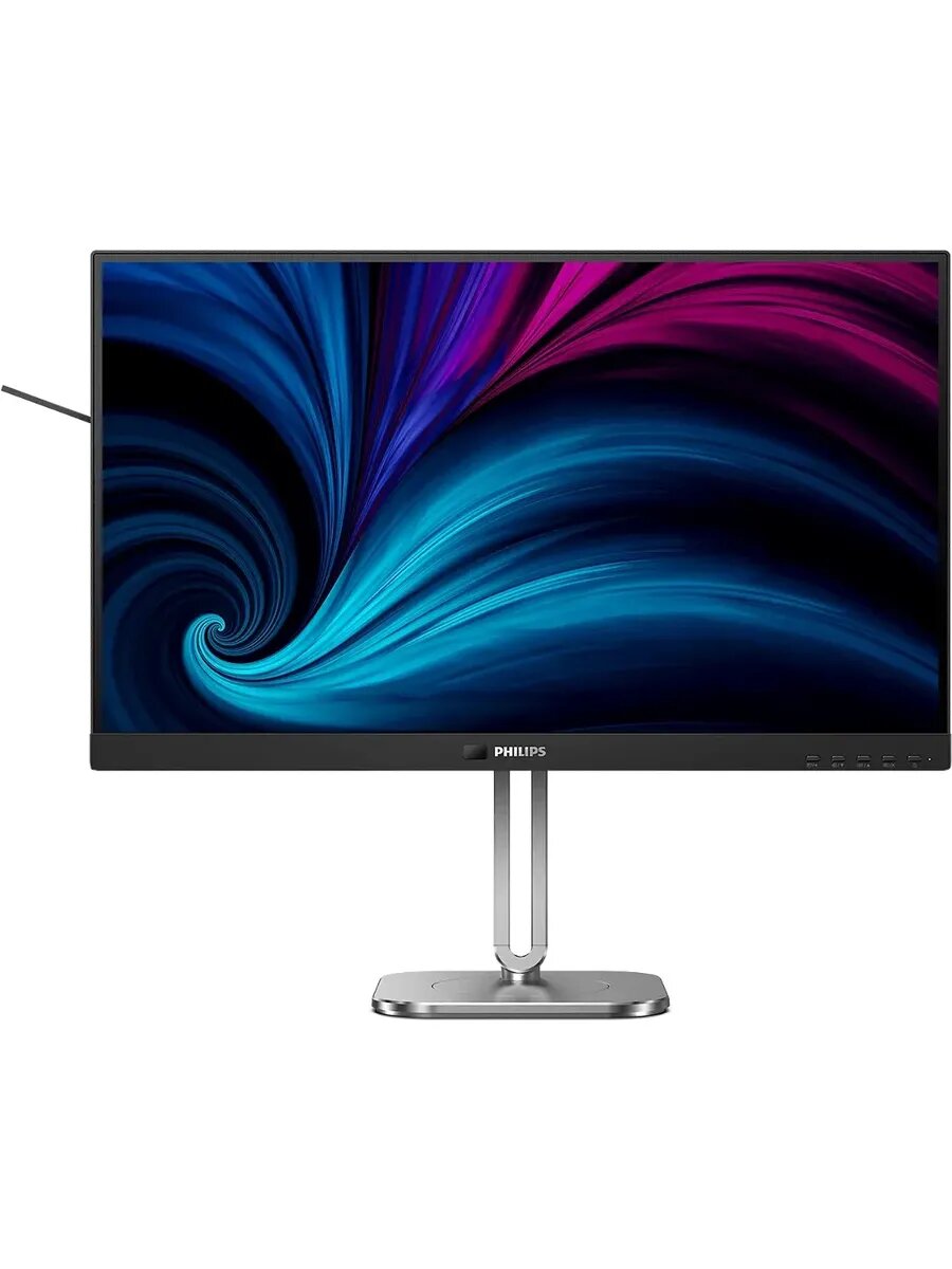 Монитор Philips 27B2U6903, 27 дюймов, IPS, 3840x2160, 60hz, 4ms, HDMI/DP, черный/серебристый