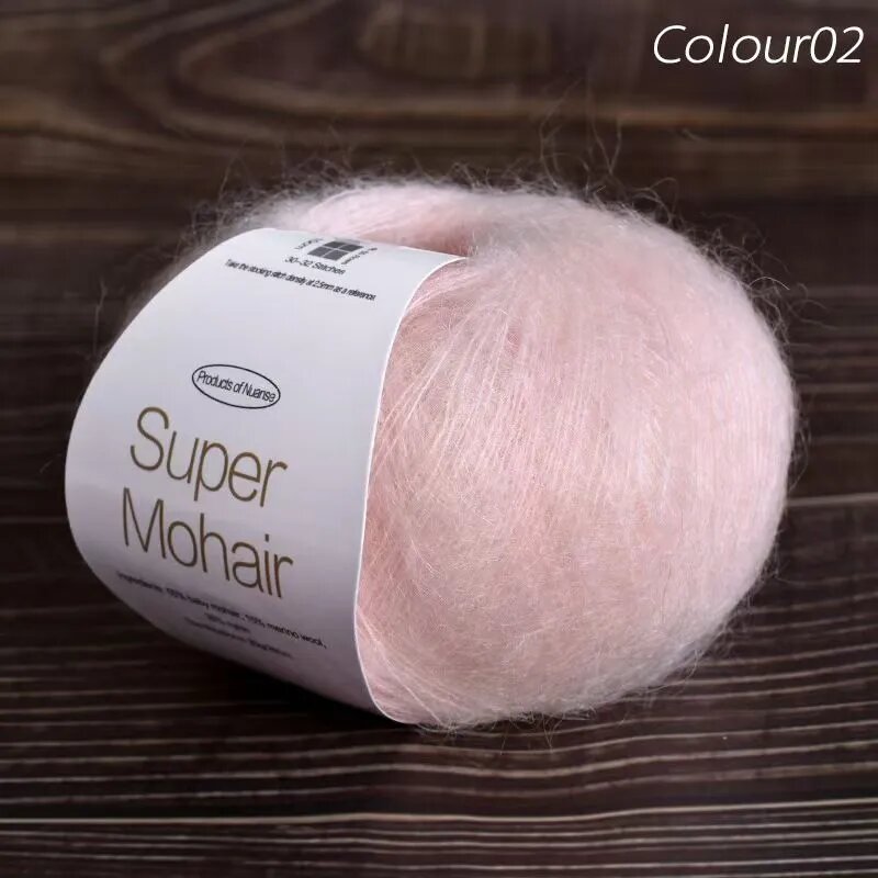 Пряжа Super Mohair (детский мохер 55%)