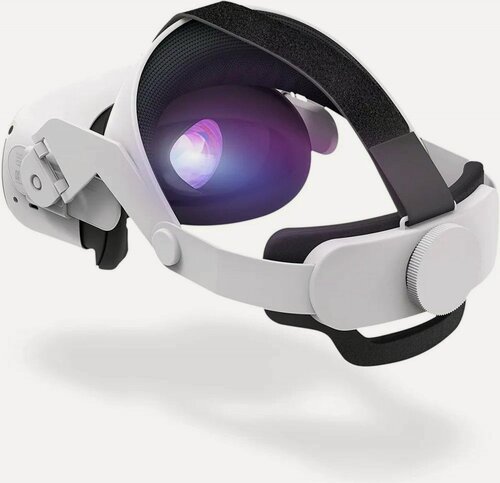 Изображение товара Крепление GOMRVR Comfort Strap MyPads для VR Oculus Quest 2 с регулируемым ремешком и комфортной подкладкой
