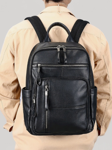 Изображение товара Рюкзак мужской городской BRUONO из натуральной кожи Рюкзак для ноутбука