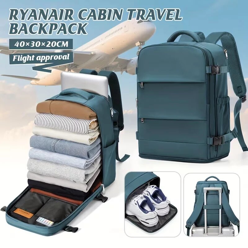 Рюкзак для ручной клади Ryanair, Peacock Blue 2