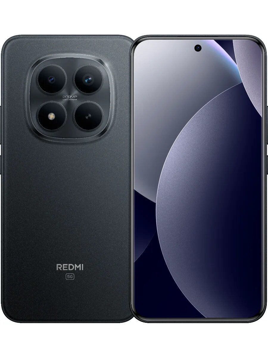 Смартфон Xiaomi Note 15 Pro Plus 5G 12/512Gb Black (черный) Версия: Global