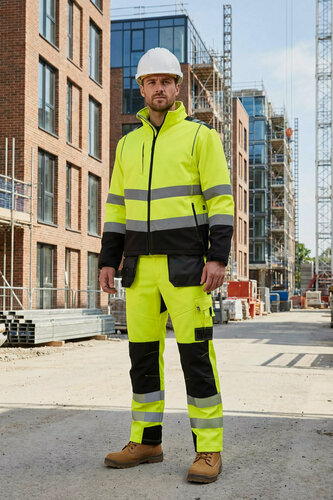 Изображение товара Куртка юнионворквеар Хай-Вис (UNIONWORKWEAR Hi-Vis) Флэш рабочая демисезонная