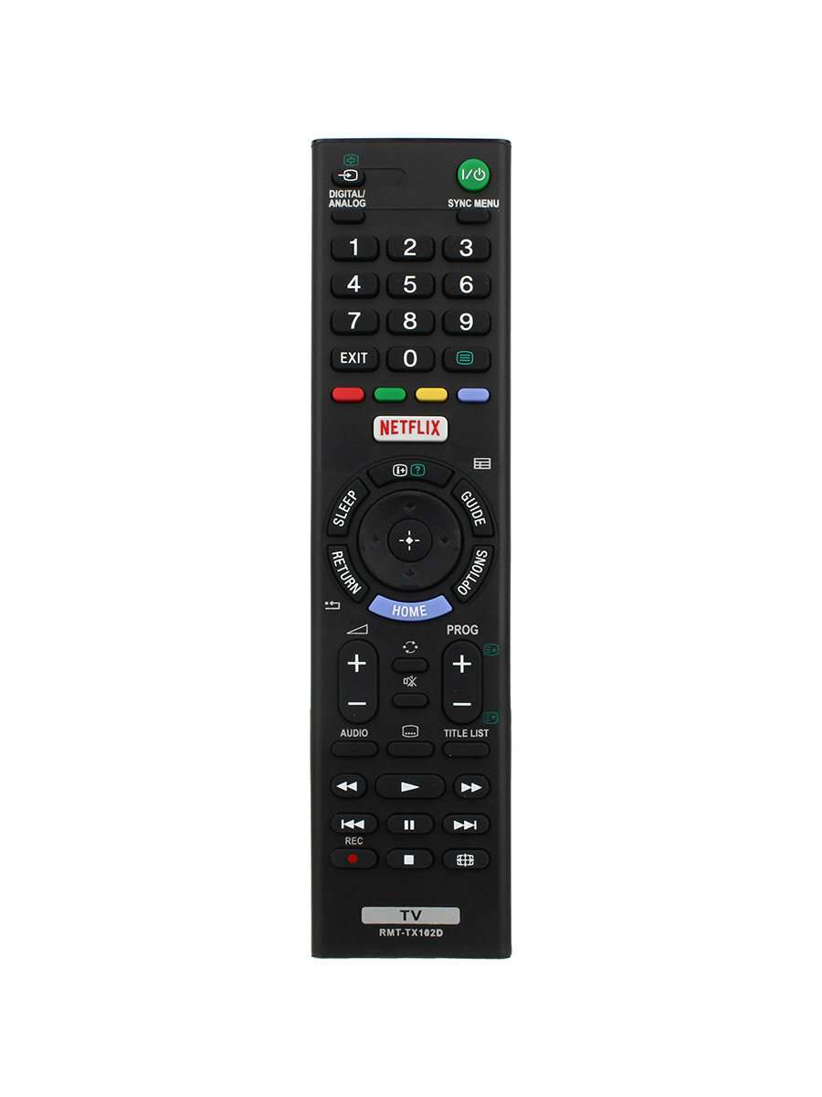 Пульт к Sony RMT-TX102D box LCD TV Netflix
