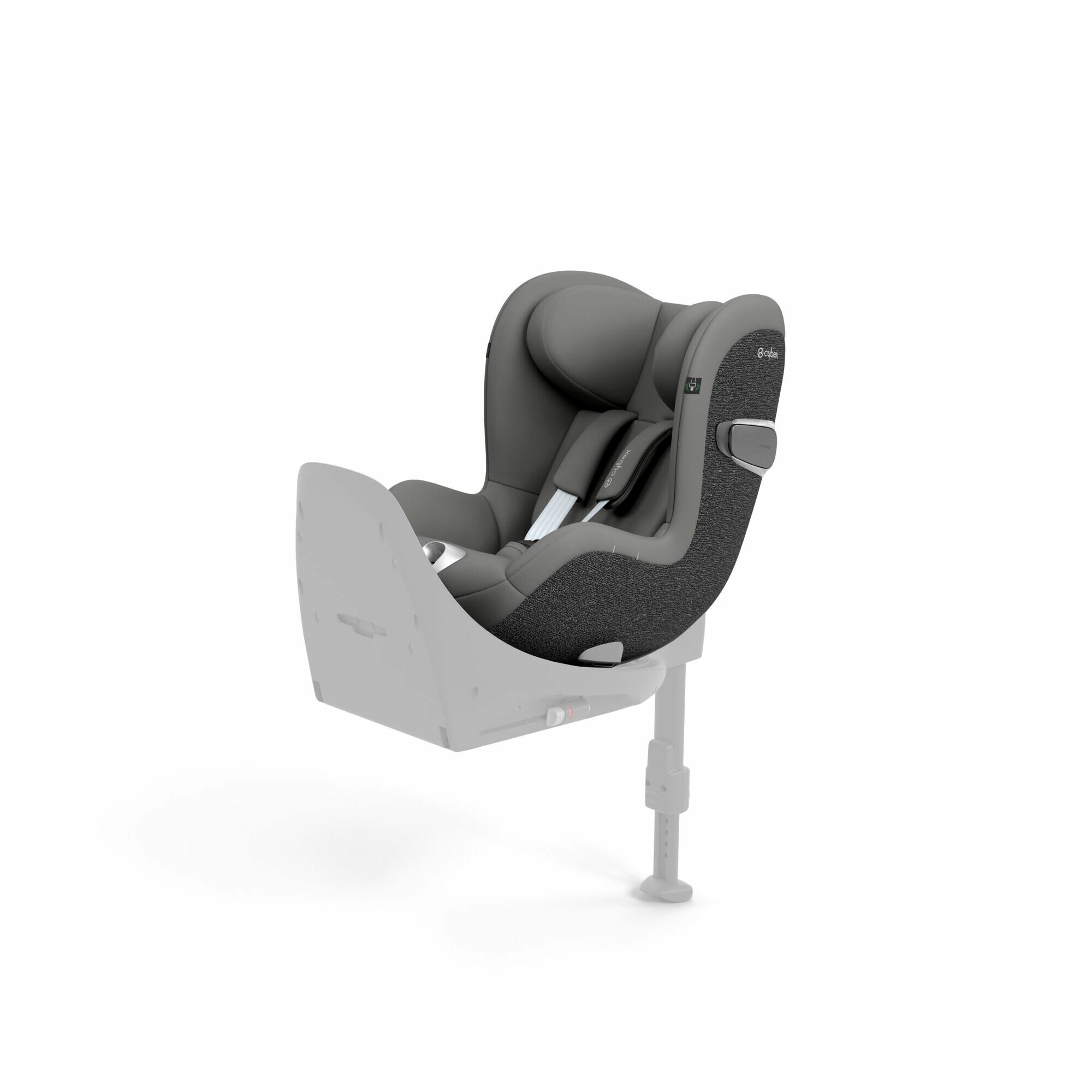 Детское автокресло Cybex Sirona T i-size цвет Mirage Grey крепление на базу isofix (продается отдельно)