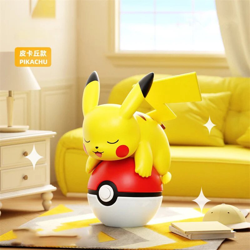Ночник Pokemon Пикачу ручной работы LANGBOWANG Желтый, PIKACHU