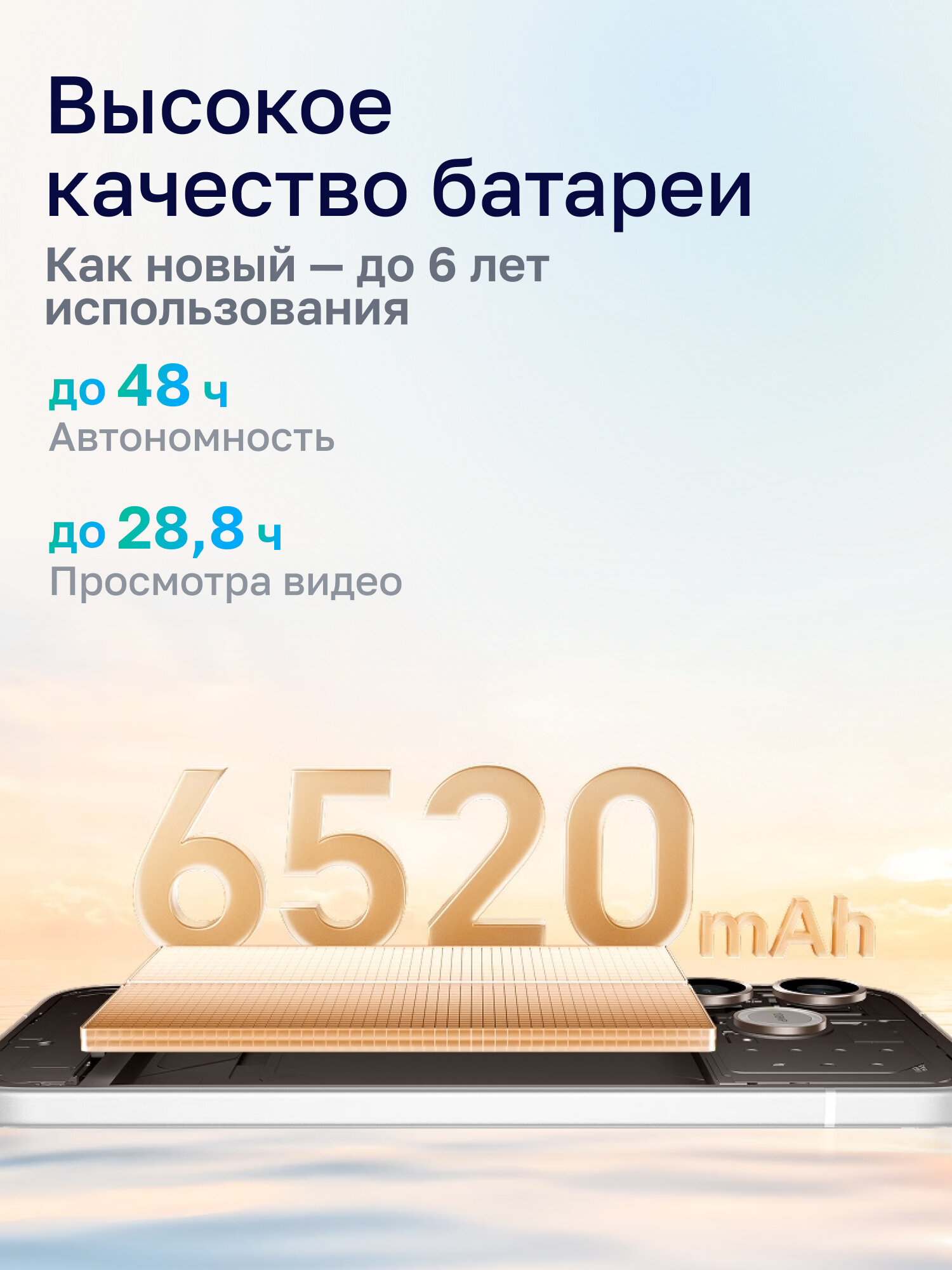 Смартфон HONOR 600 Lite 8+256Gb серый (5109CEJR) — фото 1