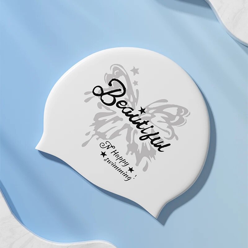 Силиконовая шапочка для плавания, Swim Cap-3