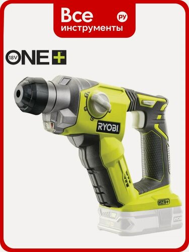 Изображение товара Перфоратор Ryobi R18SDS-0, 18В, 1.3Дж, 1300об/мин, 5000уд/мин