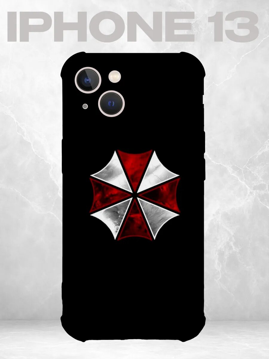 Чехол на iPhone 13 амбрелла резидент