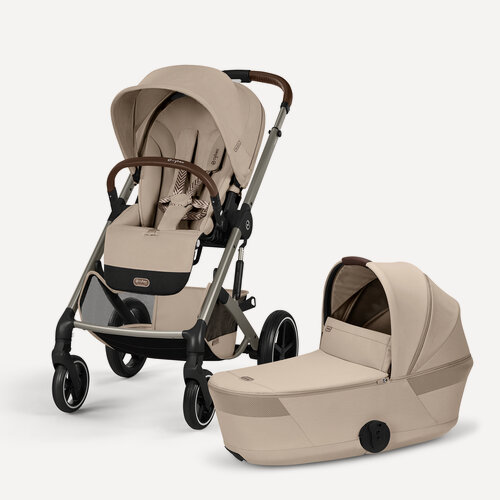 Изображение товара Детская коляска 2в1 Cybex Balios S Lux, цвет Almond Beige TPE / 2026 (Бежевый), артикул производителя 526001691