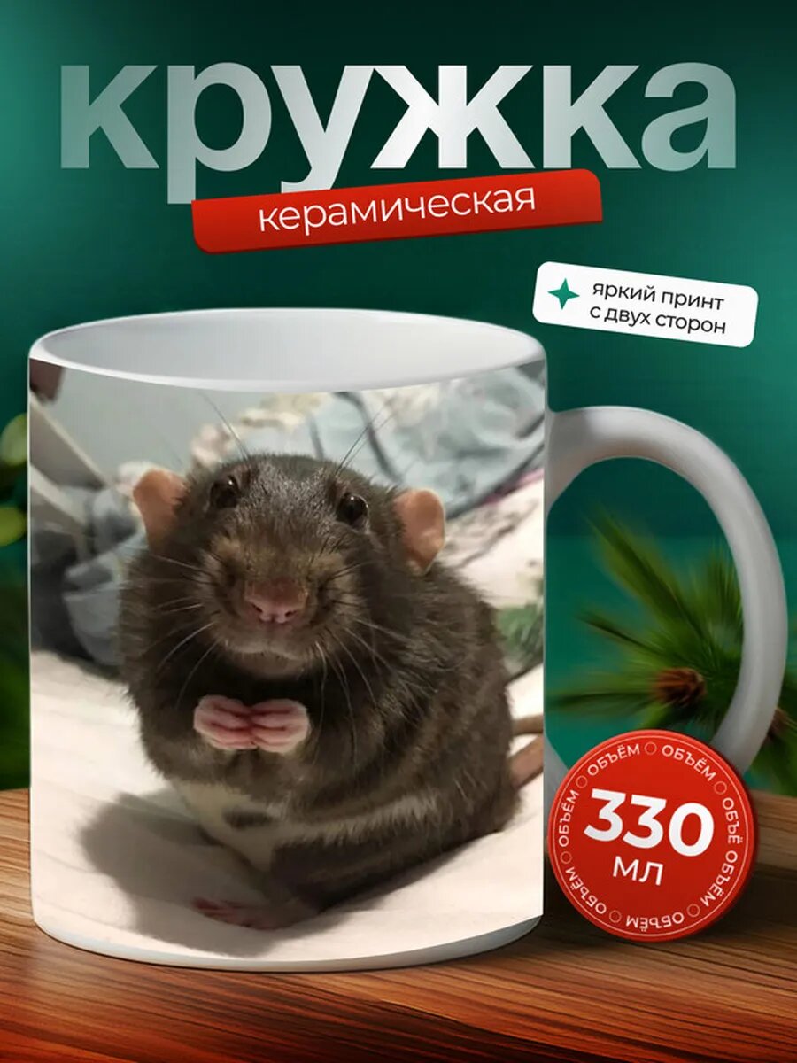 Кружка Крыса домашняя 9,